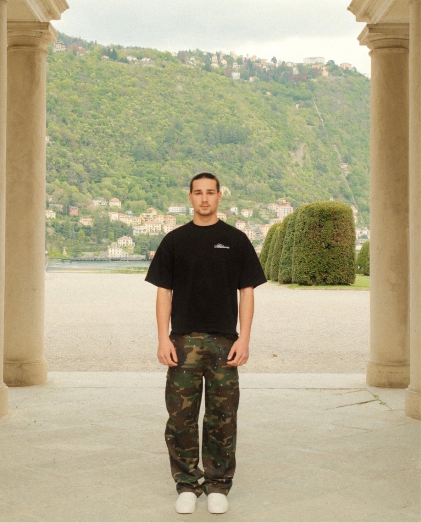 CAMO RHINESTONES PANTS