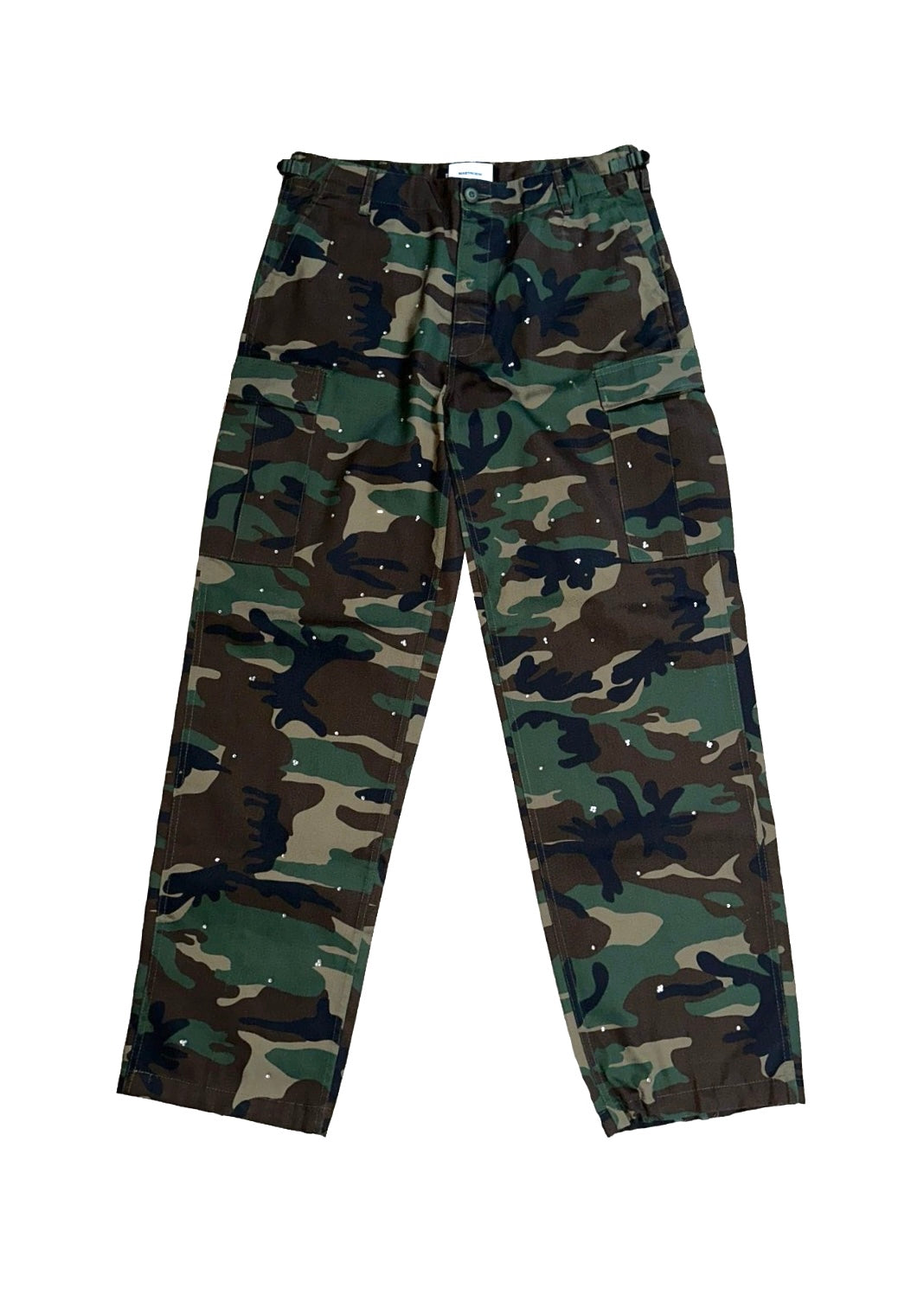 CAMO RHINESTONES PANTS